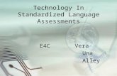 technology in standardized  language assessment