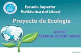 Proyecto de ecología
