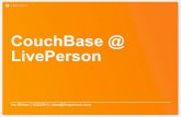 Couchbase@live person meetup   july 22nd
