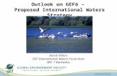 Outlook on GEF6 – Proposed International Waters Strategy