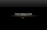 Post production By M.Raja