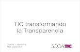 TIC transformando la Transparencia