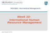 Week 10 International Management
