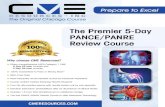 CHICAGO CME Resources 5-Day 100% Guaranteed PANCE/PANRE Review