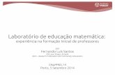 Laboratório de educação matemática: experiência na formação inicial de professores