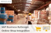 SAP Business ByDesign: Online-Shop Integration