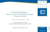 La Societal Challenge ‘Secure, clean and efficient energy’ in Horizon 2020