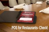 POS for Restaurants- Check!