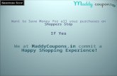 Save money for all your purchase on shopperstop using shopperstop coupon codes & discount vouchers