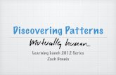Discovering patterns