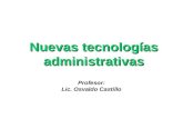 Nuevas Tecnologias Administrativas