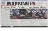 Erasing Fear Factor from Interviews