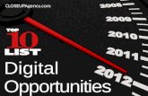 2012 Digital Opportunities