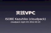 cloudpack night #2 実践VPC