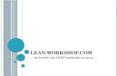 Lean Workshop Com Presentatie 1 1