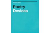 Poetic devices books