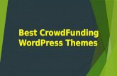 Best CrowdFunding WordPress Themes