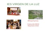 Camp site IES Virgen de La Luz 2010