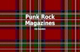 Punk rock magazine power point