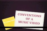 Conventions of music video