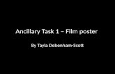 Ancillary task 1 â€“ film poster