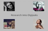 Research into digipaks