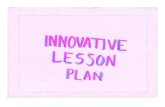 Innovative lesson plan arnold