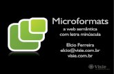 Microformats, a web semântica com letra minúscula