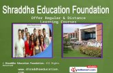 One Year External Diploma Courses by Shraddha Education Foundation Pune