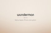 Wunderman Nokia iPhone Disruption