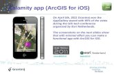 GIS tech 2011 AppGallery award - ArcGIS for iOS app by Grontmij