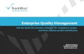 TrackWise: Enterprise Quality Management-Lösung (EQMS) für die Pharma- und Biotechnologiebranche