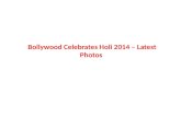 Bollywood celebrates holi 2014 – latest photos