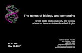 Nexus of Biology and Computing