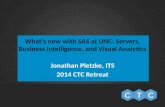 UNC Chapel Hill Ctc Retreat 2014 SAS Visual Analytics and Business Intelligence