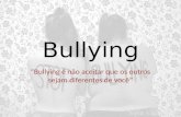 Bullying apresentação