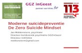 Moderne Suicidepreventie en de Zero Suicide Mindset