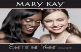 2014-2015 Mary Kay Seminar Brochure