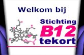 Vernieuwde Presentatie Stichting B12 Tekort