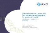 Gerrit van der Veen (AKD) over Crisis- en herstelwet