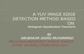 A yuv image edge detection method based on