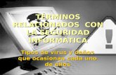 Virus informáticos y posibles daños