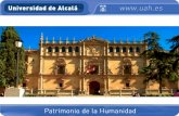 Universidad de Alcalá (UAH). Presentación en español. 2012/2013