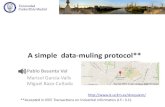 A simple data muling protocol