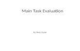 Main task evaluation