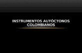 Instrumentos autóctonos colombianos
