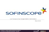 Sofinscope n°17 : Les Français et leur budget dédié à l'alimentation