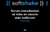 soft-shake.ch - Scrum, introduction et mise en oeuvre avec iceScrum