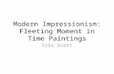 Modern Impressionism, Moment in Time Paintings