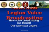 for God and Country American Legion Voice Broadcasting